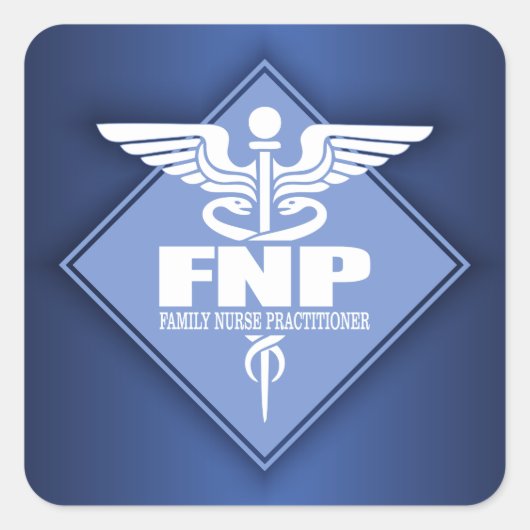 Sticker Carré Cad FNP (diamant) (Devant)