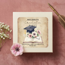 Cadeau de Remerciement de Chapeau de Diplômé de Li