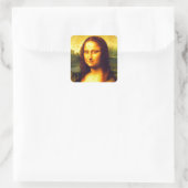 Sticker Carré cadeau Mona Lisa (Sac)