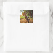 Sticker Carré cadeaux de VTT (Sac)