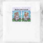 Sticker Carré Cadeaux et accessoires St. Bernard (Sac)