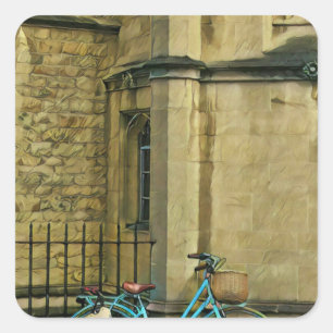 Sticker Carré Cadeaux uniques pour cyclistes