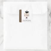 Sticker Carré Café (Sac)