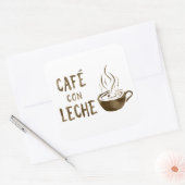 Sticker Carré café con leche bokeh (Enveloppe)
