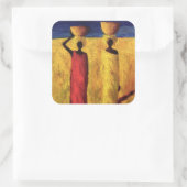 Sticker Carré Calabash Girls 1991 (Sac)