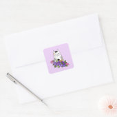 Sticker Carré Calico Cat Cute (Enveloppe)