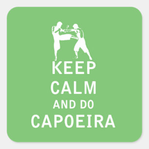 Sticker Carré Calme et Do Capoeira