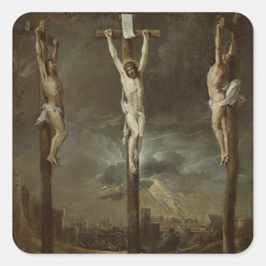 Sticker Carré Calvaire (Devant)