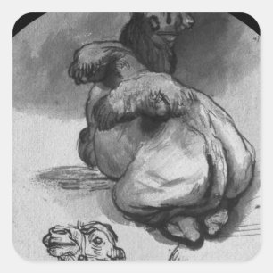 Sticker Carré Camels