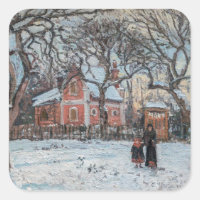 Camille Pissarro - Chataigniers a Louvecienne