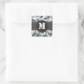Sticker Carré Camouflage urbain (Sac)