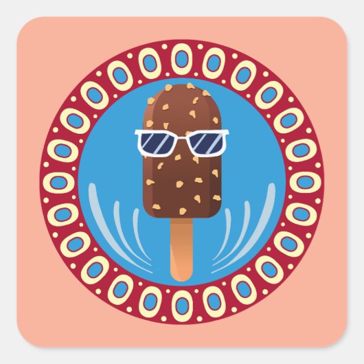 Sticker Carré camper stuff (Devant)