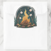 Sticker Carré Campfire Sourires (Sac)