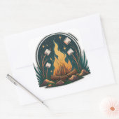 Sticker Carré Campfire Sourires (Enveloppe)
