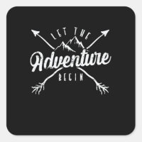 Camping "Let The Adventure Begin"