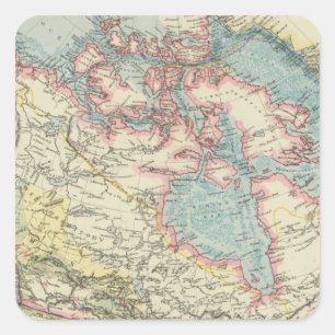 Sticker Carré Canada 6