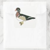 Sticker Carré Canard (Sac)