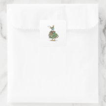 Canard d'arbre de Noël chantant pour un amour de v