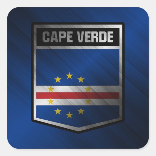 Sticker Carré Cap-Vert (Devant)