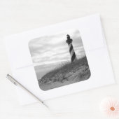 Sticker Carré Cape Hatteras Lighthouse (Enveloppe)