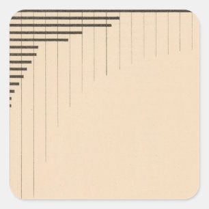 Sticker Carré Capital 181 par des états, groupes