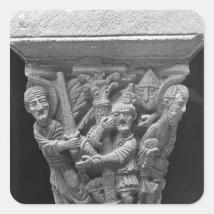 Sticker Carré Capital d'une colonne