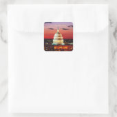 Sticker Carré Capitole américain (Sac)