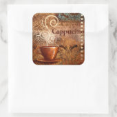 Sticker Carré Cappucino (Sac)