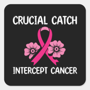 Sticker Carré Capture Crucial Intercept Cancer Don Pour Ami
