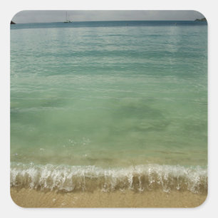 Sticker Carré Caraïbes, îles Vierges américaines, St.Thomas, 4