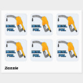 Sticker Carré Carburant diesel (Feuille)