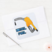 Sticker Carré Carburant diesel (Enveloppe)