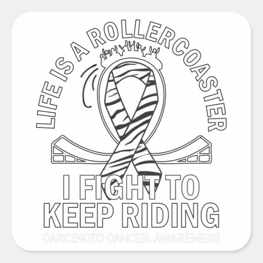 Sticker Carré Carcinoide (Devant)