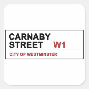 Sticker Carré Carnaby Street London England