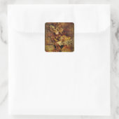 Sticker Carré Carnation Rhapsody (Sac)