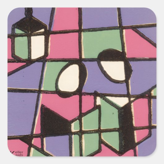 Sticker Carré Caroleurs (Devant)