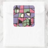 Sticker Carré Caroleurs (Sac)