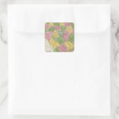 Sticker Carré Caroline du Sud 6 (Sac)