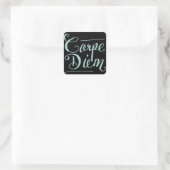 Sticker Carré Carpe Diem Fancy (Sac)