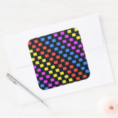 Sticker Carré Carré coloré (Enveloppe)