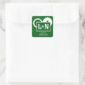 Sticker Carré Carré de logos (Sac)