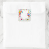 STICKER CARRÉ CARRÉ FRAME PARTI (Sac)