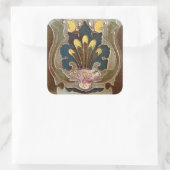 Sticker Carré Carreau vintage (Sac)