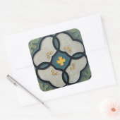 Sticker Carré Carreau vintage (Enveloppe)