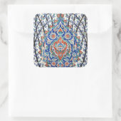 Sticker Carré Carrelage floral turc (Sac)