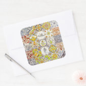 Sticker Carré Carrelage néerlandais (Enveloppe)