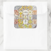 Sticker Carré Carrelage néerlandais (Sac)