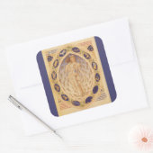 Sticker Carré Carte antique du Zodiaque céleste, Astrologie vint (Enveloppe)