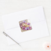 Sticker Carré Carte de voeux 3D Splendor Springtime avec Dew-Kis (Enveloppe)