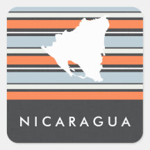 Carte du Nicaragua : Les formes modernes